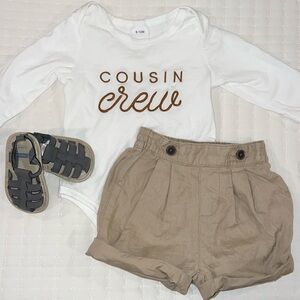 Baby Boy Short Set